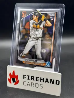 Jung Hoo Lee 2024 Topps Chrome RC San Francisco Giants