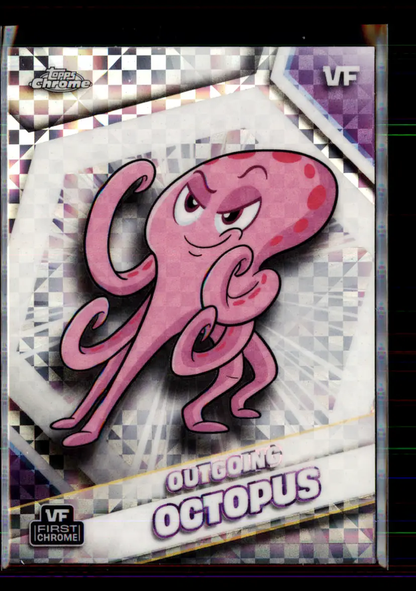 Outgoing Octopus X-Fractor 2026 Topps Chrome VeeFriends 131 - (143)