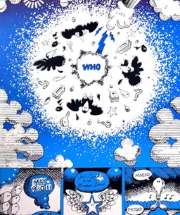 Vintage Original WHO GRANDE BALLROOM concert POSTER 1969 CARL LUNDGREN S/N