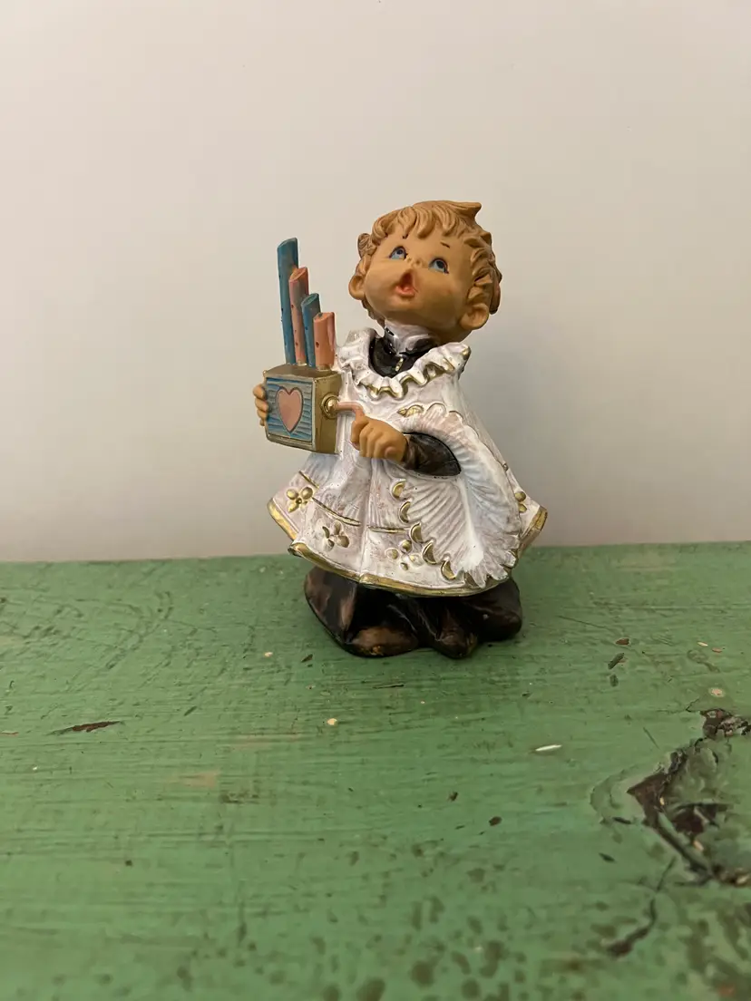 Vintage 1987 Fontanini Simonetti Altar Choir Boy Figurine Christmas Figurine Decor