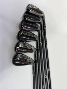 Callaway Big Bertha 2023 BB23 6-AW Iron Set Aldila NV Black 85-S Stiff