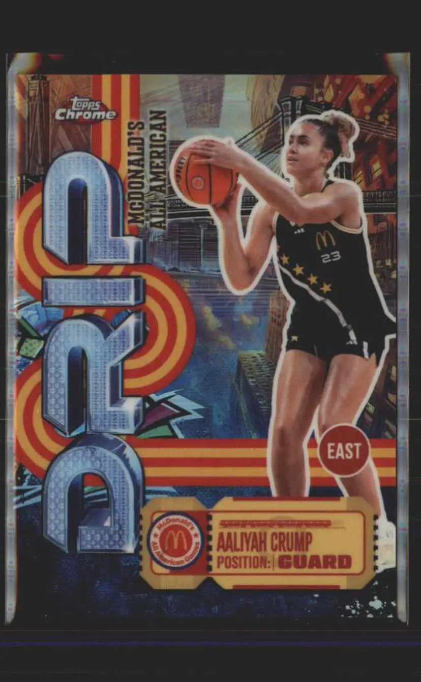 2025 Topps Chrome McDonald's #AA10 Aaliyah Crump Drip Case Hit SSP - (140) -