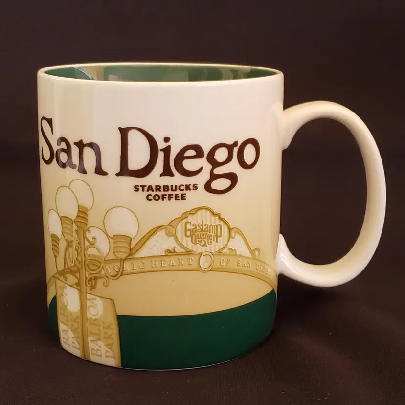 Starbucks SAN DIEGO - Collector Series Coffee Mug 2009 - 16 fl oz