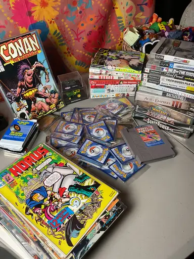 $1 Holla Variety Show! Cards, Video Games, Manga, Comics Etc!