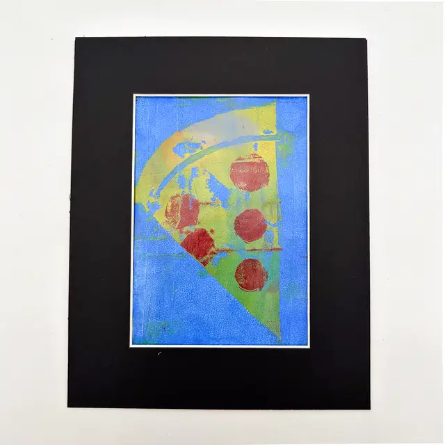 Acrylic Gel Plate Print