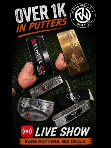 Saturday Night Putter HEAT! DRYDOTS BACK!