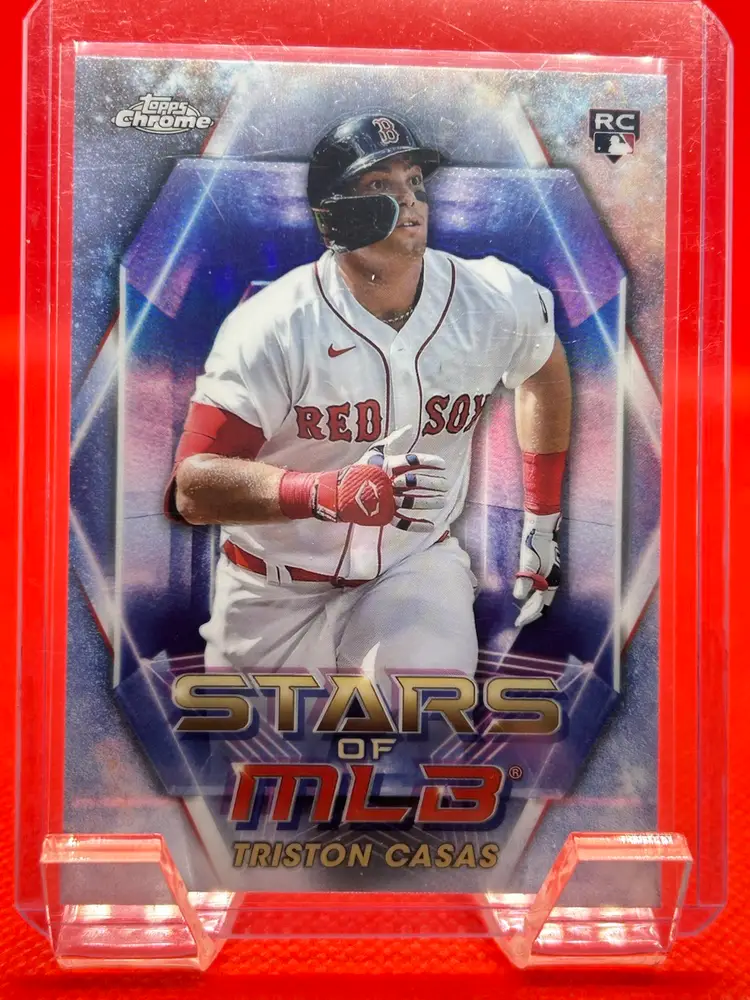 Triston Casas - 2023 Topps Chrome Stars Of MLB Rookie Insert (RC) Boston Red Sox