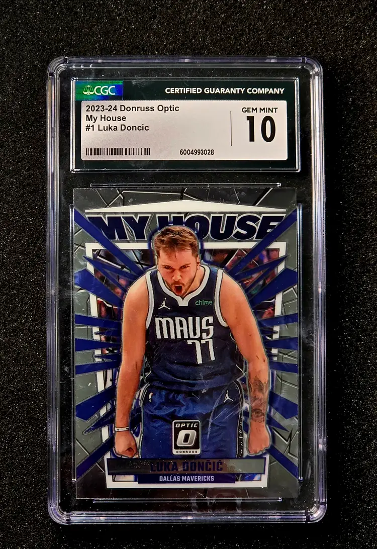 2023 Donruss Optic My House Luka Doncic #1 Gem Mint CGC 10
