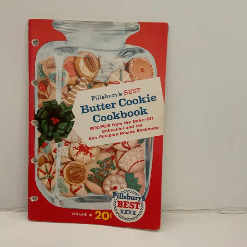 Vintage 1950’s Pillsbury Best Butter Cookie Cookbook