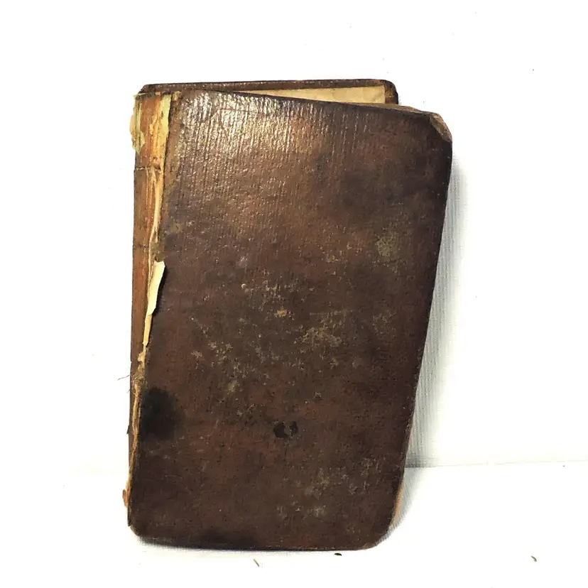 Antique Book Robert Burns Poems 1830 Pocket Size