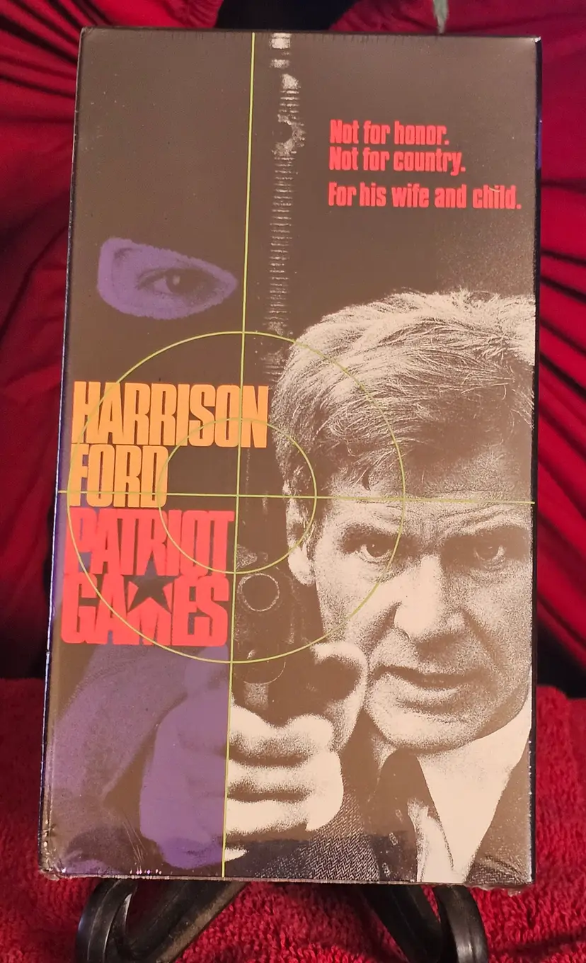 Patriot Games (VHS) NEW, Factory Sealed