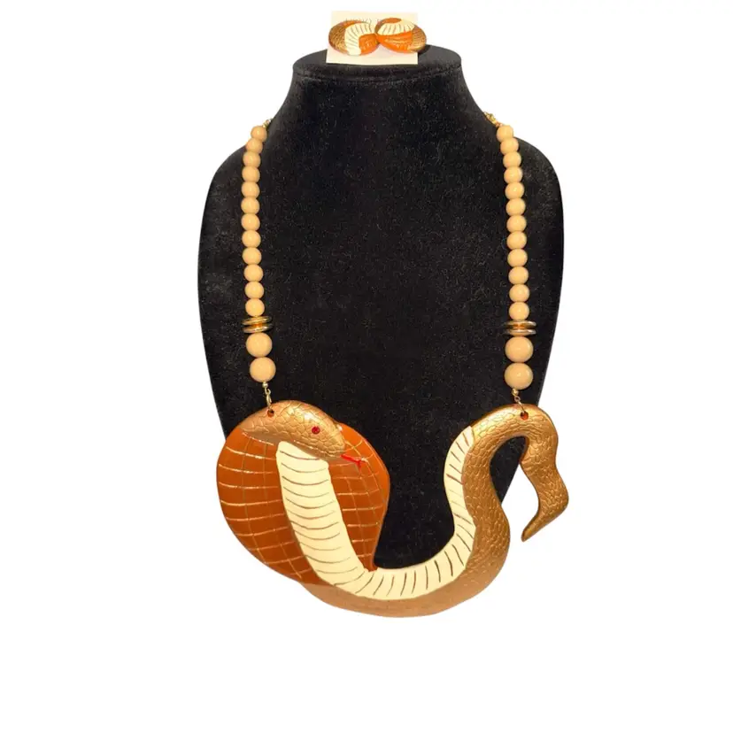 80s Cobra Necklace Set