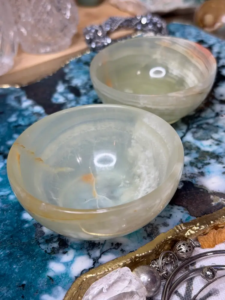 Set Of 2 Onyx Bowls 🥣
