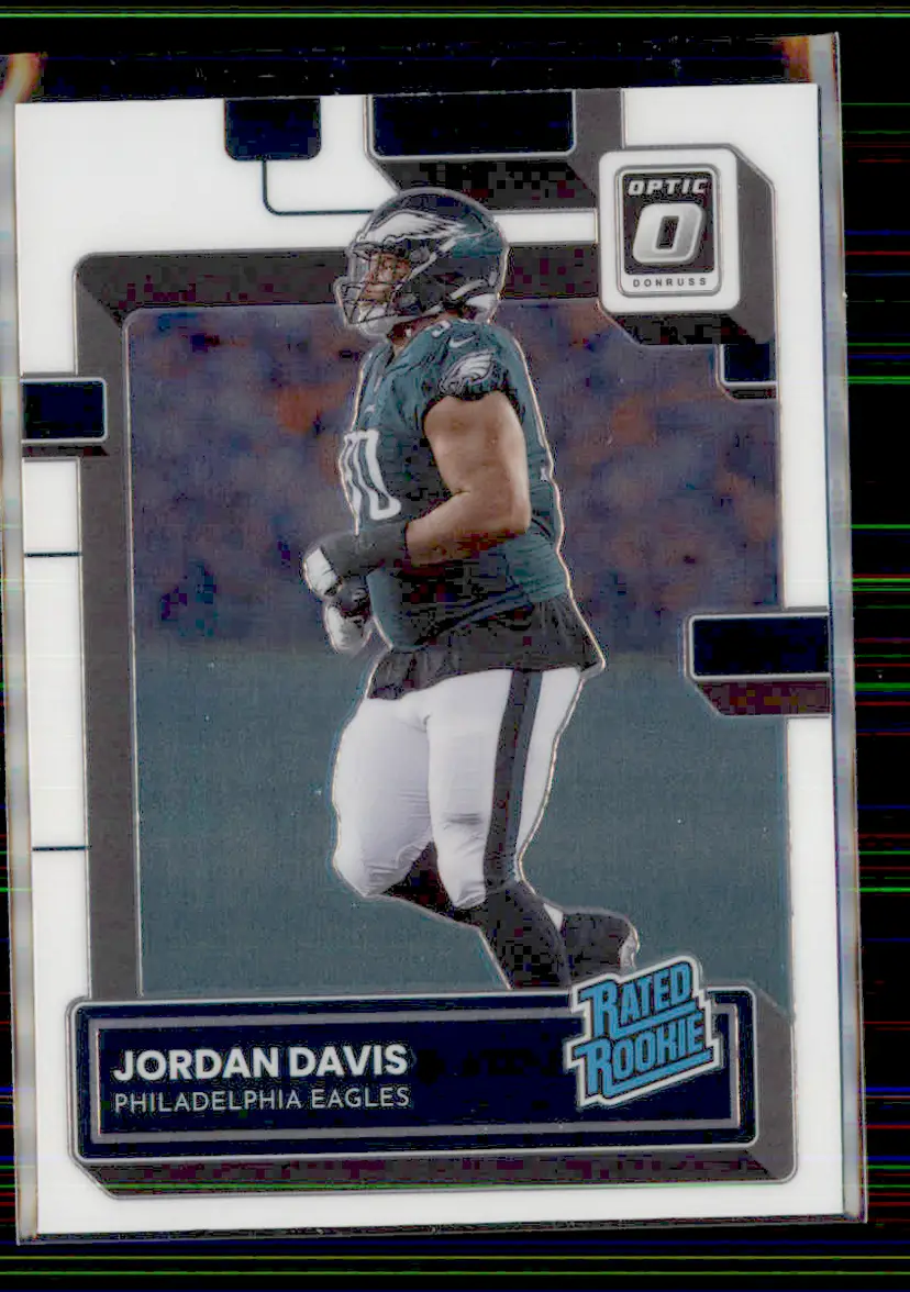 Jordan Davis 2022 Donruss Optic #246 - Philadelphia Eagles - (130-264)