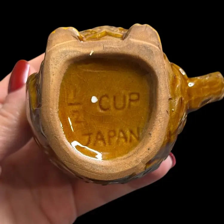 Vintage 3 Piece Owl Measuring Cups. Made In Japan. No Chips Or Cracks.