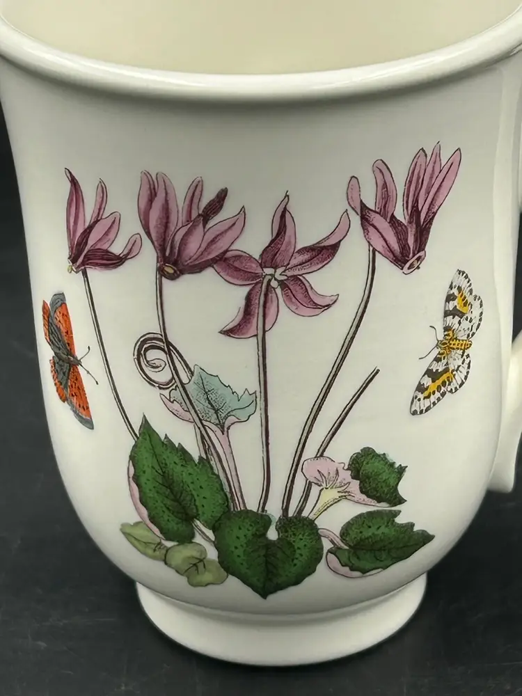 Portmeirion Botanic Garden Cyclamen Coffee Tea Cup Mug