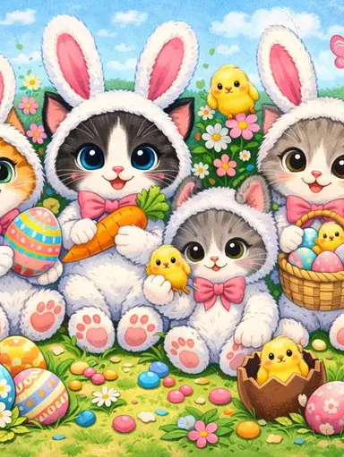 Happy Easter: All The B’s (Bunnies, Birds, Butterflies And Bees)