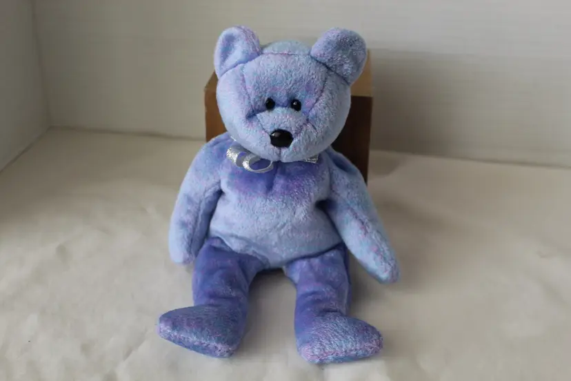 Ty Beanie Baby Retired 1999 Clubby II Bear Without Beanie Baby Ear Tag