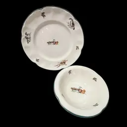 Johnson Brothers Brookshire Salad Plate And Soup Bowl Set