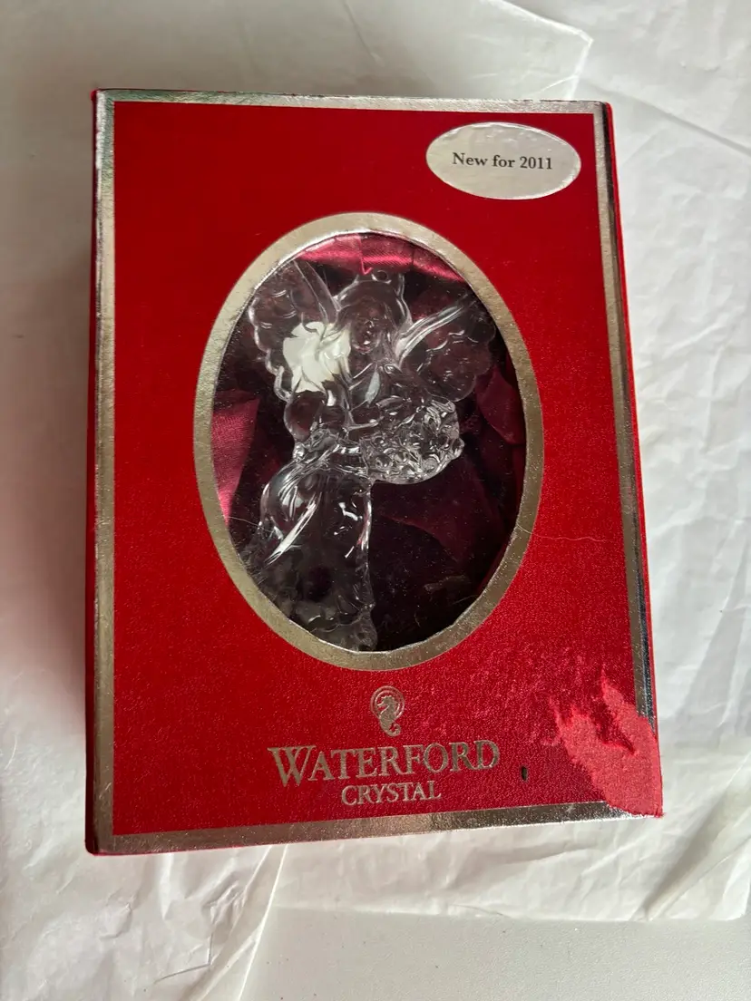 Waterford Angel Christmas Ornament 2011