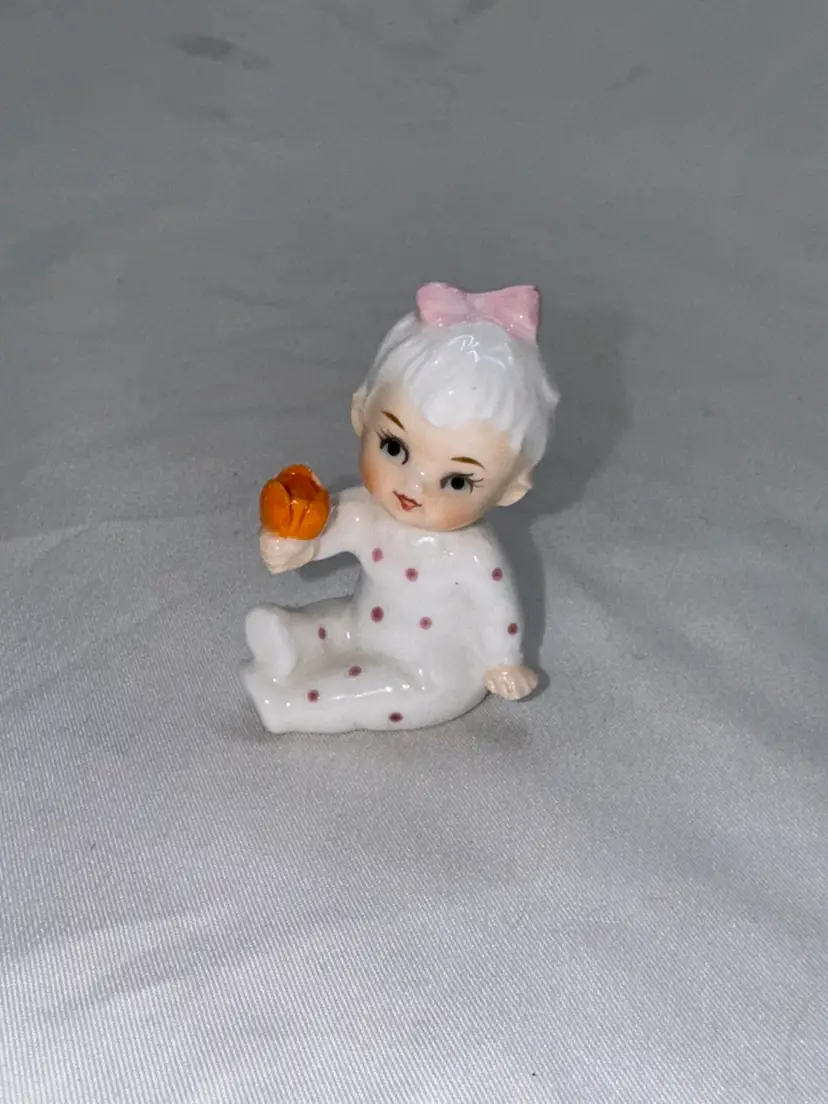 VTG Napcoware Bone China Birthday Girl “August”