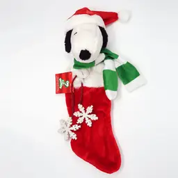 Snoopy Snowflake Stocking