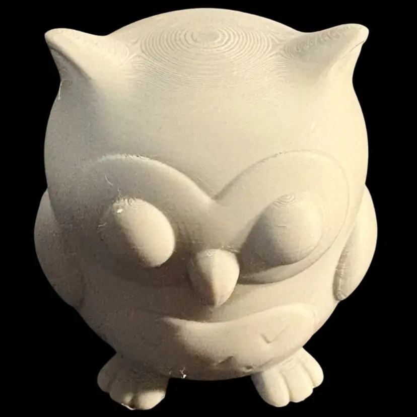 3-D Printed Owl