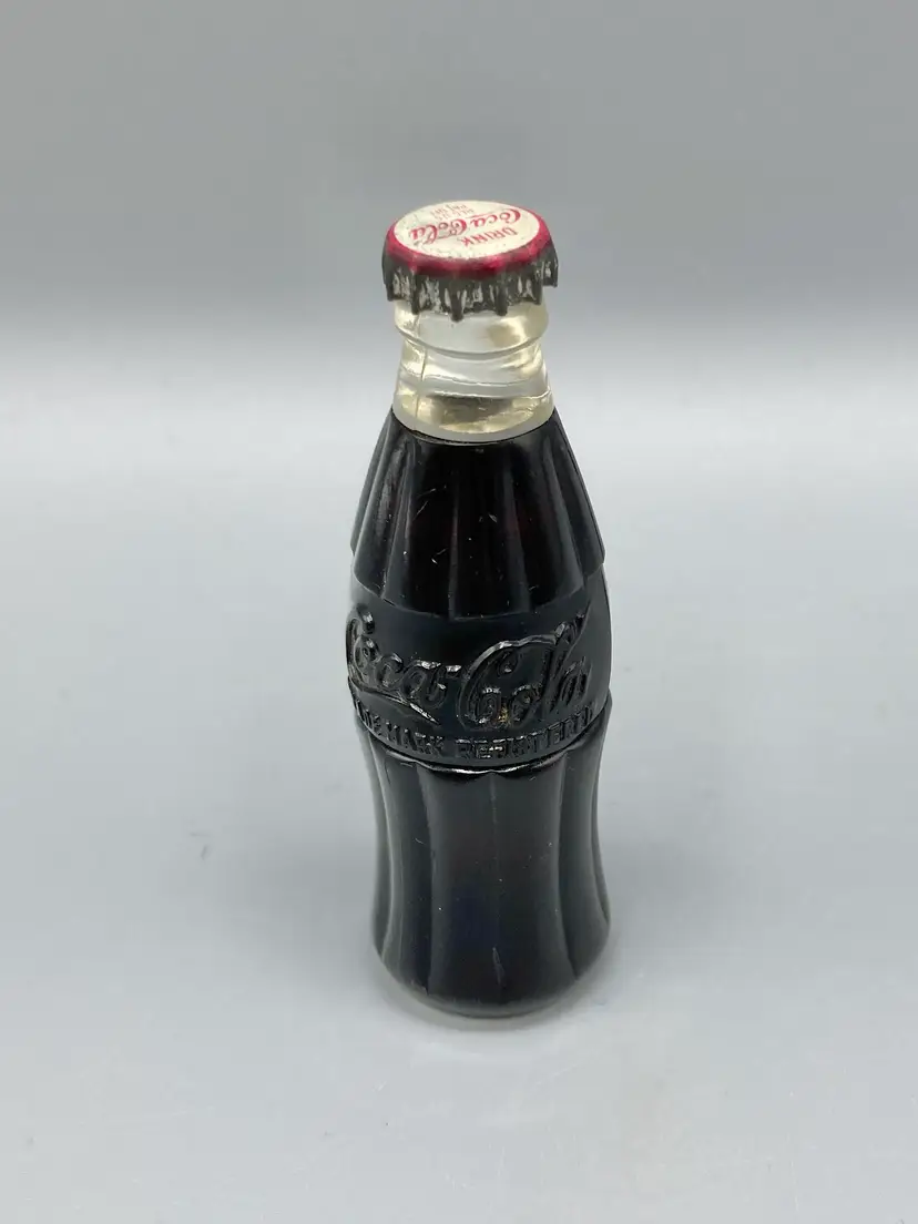 Vintage 1950's Coca Cola Bottle Cigarette Lighter - READ
