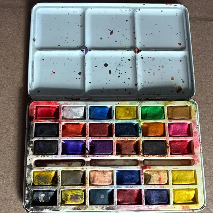 Vintage Paint Box
