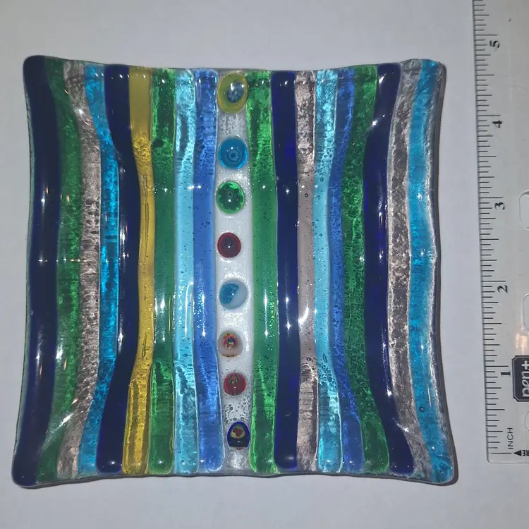 Pressed Glass Trinket Dish