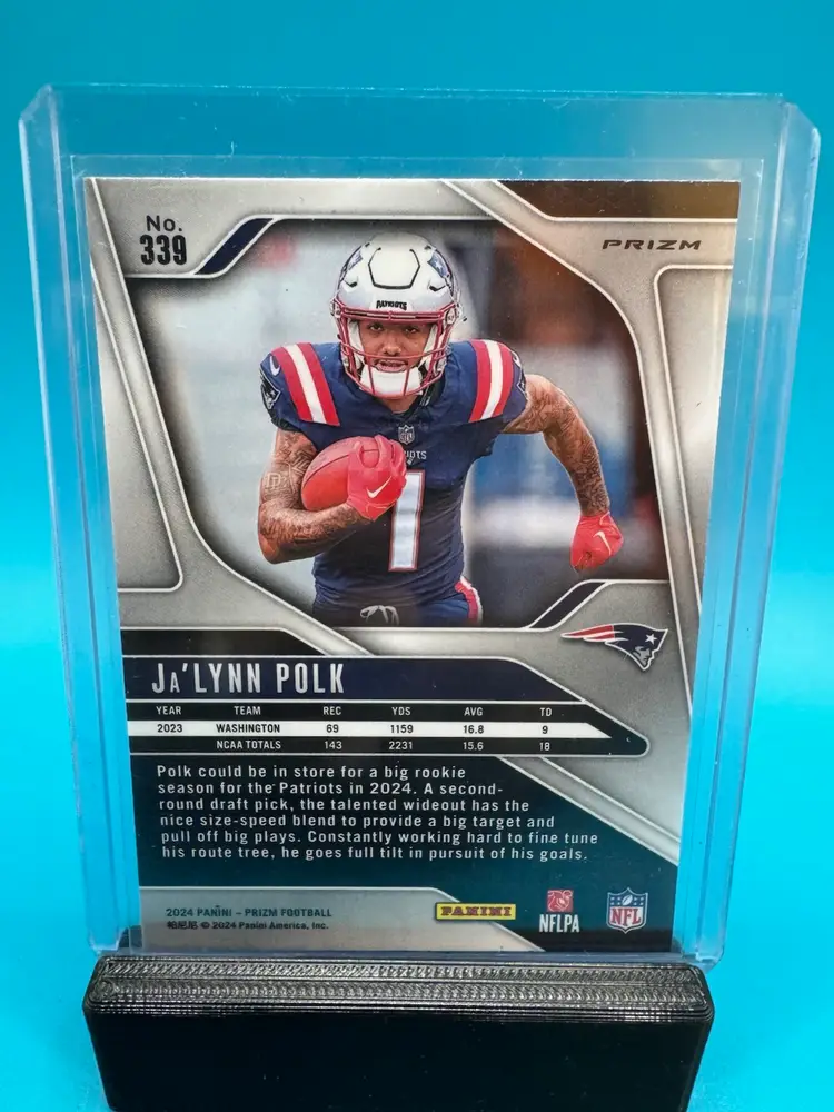 Ja’lynn Polk Prizm Disco RC New England Patriots