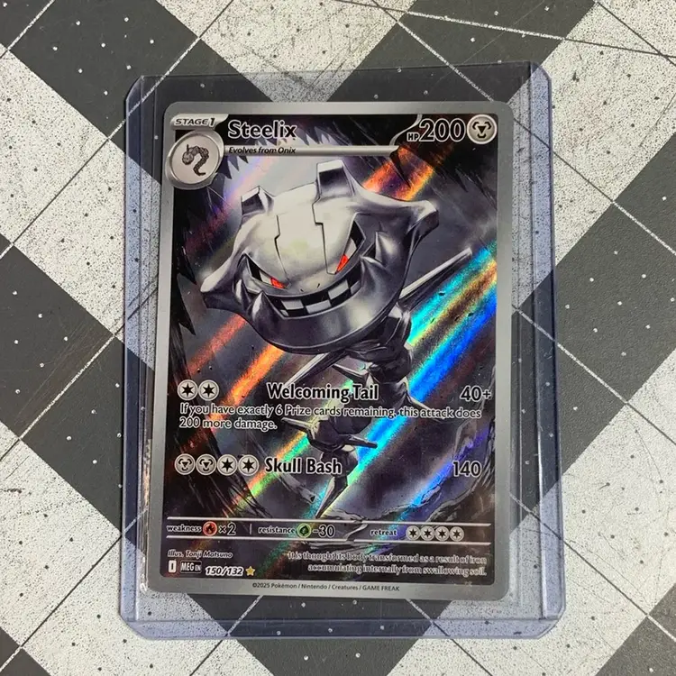 Steelix 150/132 Art Rare Pokemon Card