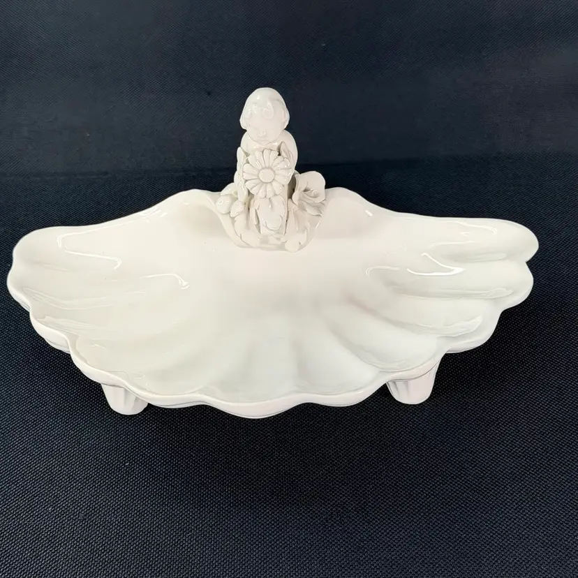 Made In Italy Sea Shell Dish 7 Inches