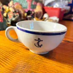 1950s US Navy Mess Hall Cup Tepco China (Texas Pottery) Vintage