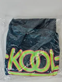 Vintage 90's KOOL Cigarettes T-Shirt Mens XL Acid Wash Single Stitch Made in USA Promo