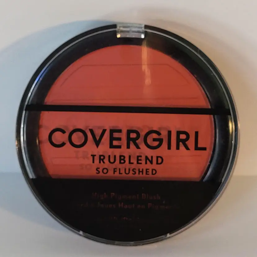 Covergirl Blush 345 Hot Frenzy Trublend So Flushed High Pigment