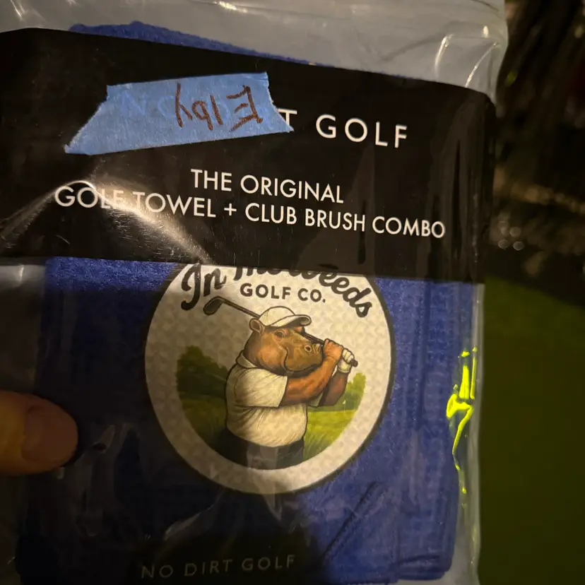 Elby Givvy!! ITW X No Dirt Golf Towel