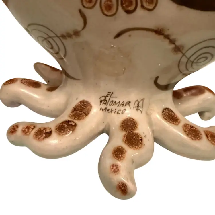 Vintage El Palomar Ken Edwards Clay Octopus