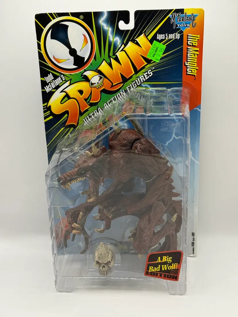 SPAWN The Mangler Big Bad Wolf Action Figure McFarlane Toys 1996 NIP