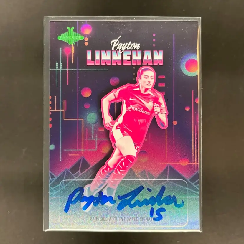 Payton Linnehan 2024 Parkside NWSL Retro Rookie Autograph /89 Soccer Card