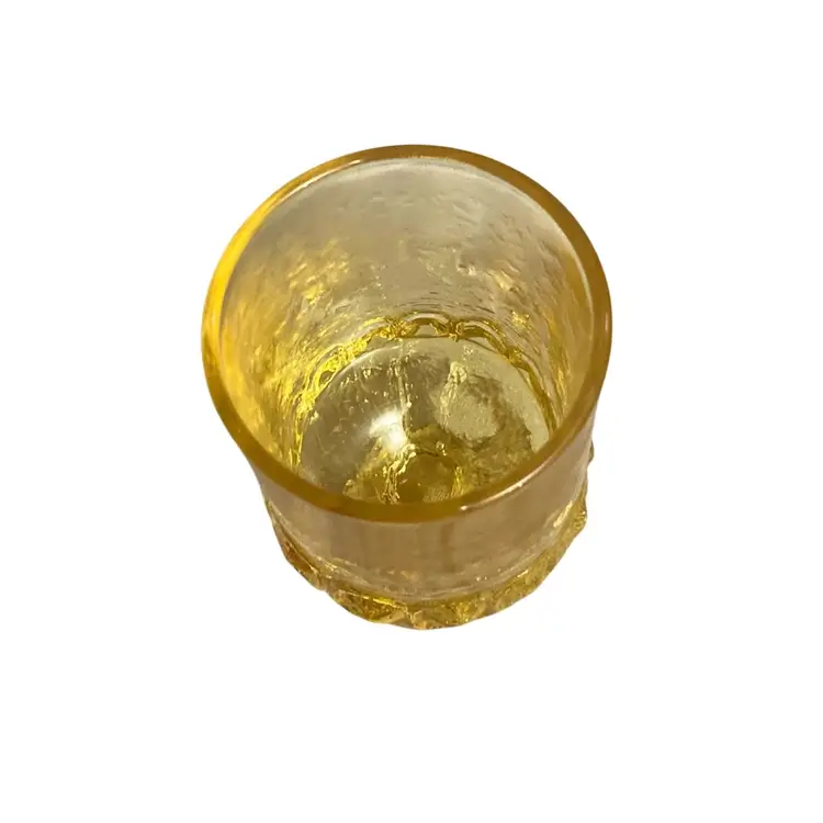 G- Franciscan Madeira Corn silk Yellow Water Glass