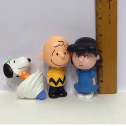 Lot Of 3 McDonald’s Happy Meal Kid Toys Peanuts 2015 Lucy Snoopy Charlie Brown