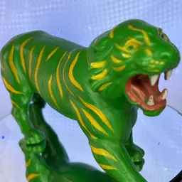 1983 Masters of the Universe Battle Cat Green Plastic Action Figure Mattel