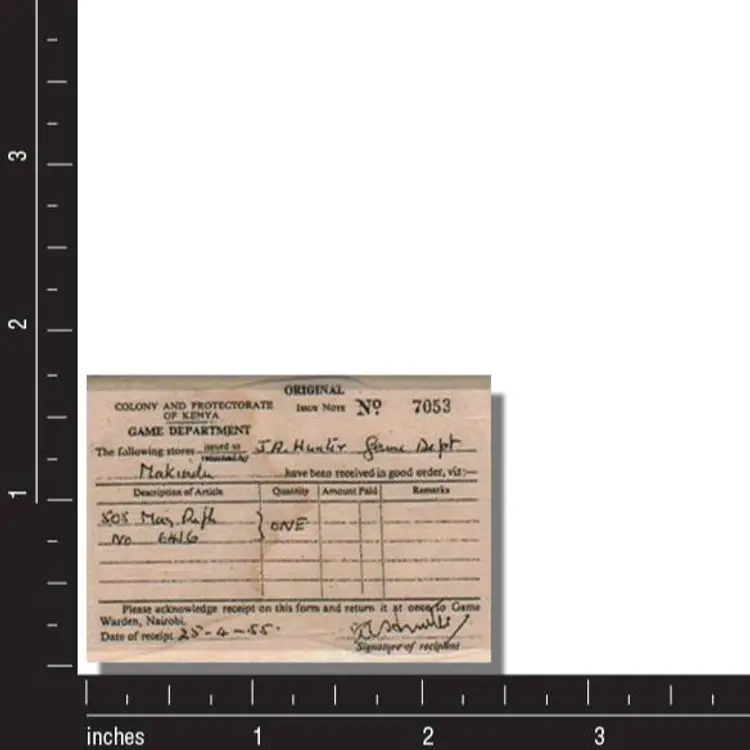 Kenya Invoice Background Rubber Stamp