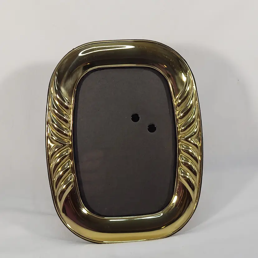 Solid Brass Oval Picture Frame Madison Collection 5x7