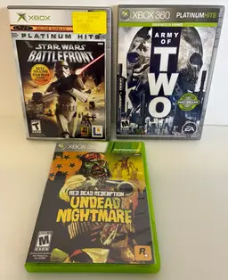 Xbox & Xbox 360 Platinum Hits