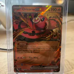 Pokémon TCG Oricorio ex (018/094) double rare holofoil Phantasmal Flames