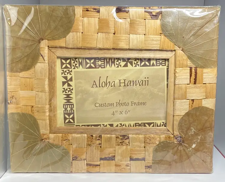 Pair of Custom Aloha Hawaii 4x6 Photo Frames