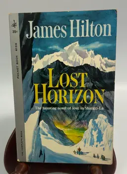 Vintage 'Lost Horizon' By James Hilton Paperback Book 1964 Pocket Book