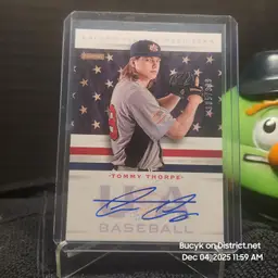 2013 Team USA Auto - Tommy Thorpe Chicago Cubs 105/399